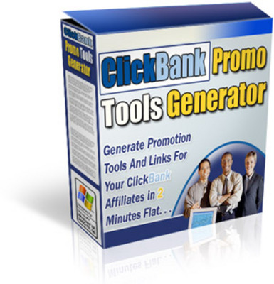 Product picture CilckBank Promo tools generator